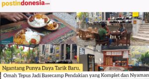 Ngantang Punya Daya Tarik Baru, Omah Tepus Jadi Basecamp Pendakian yang Komplet dan Nyaman